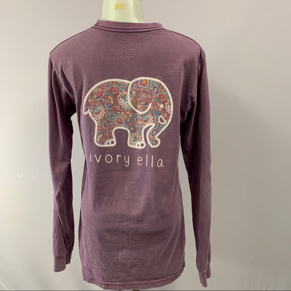 Ivory Ella lilac long sleeve. - Picture 2 of 5